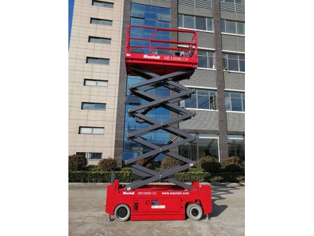Plataforma de tijera autopropulsada eléctrica, Serie XE-W/OR