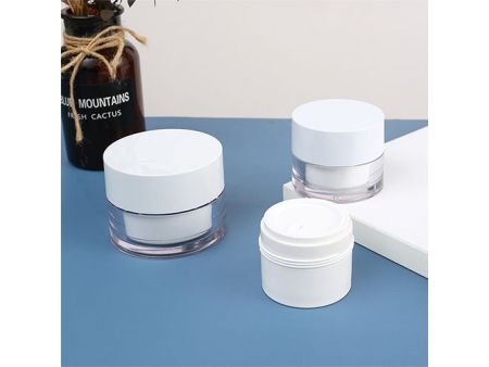 Tarro Cuadrado de Plástico, para Crema SP-205