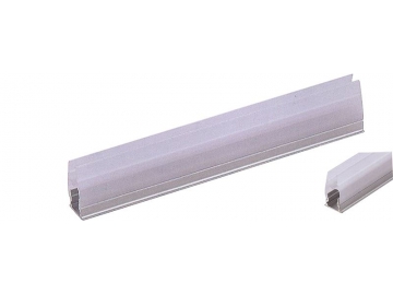 Iluminación del gabinete con accesorio de aluminio