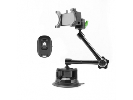 Soporte de brazo articulado con ventosa para celular, VMA-01/01B, Soporte para teléfono