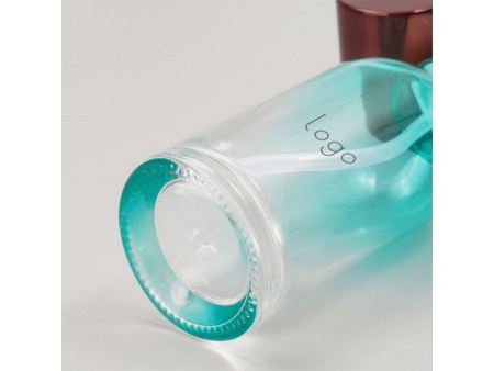 Botella Ovalada, de Hombros Curvos Glass-LK