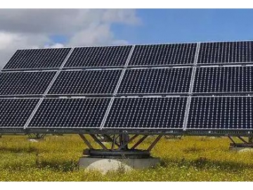 Motorreductor de CC para sistema de seguimiento solar