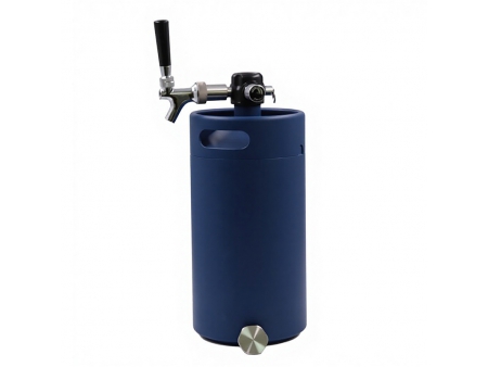 Kit dispensador de barriles pequeños al vacío de acero inoxidable 316L de 5L, sistema de sobremesa para servir bebidas carbonatadas y cócteles para bares domésticos, licores y bebidas artesanales