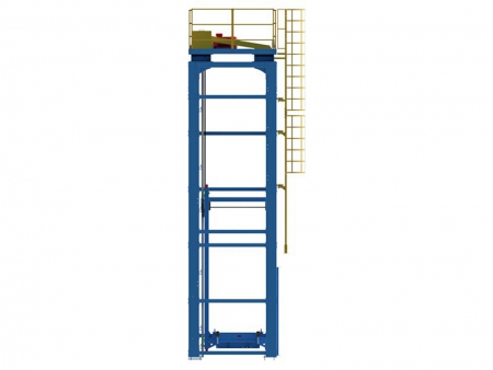 Transportador vertical recíproco (Servicio pesado) / Transportador vertical / Elevador recíproco Transportador vertical recíproco (Servicio pesado) / Transportador vertical / Elevador recíproco