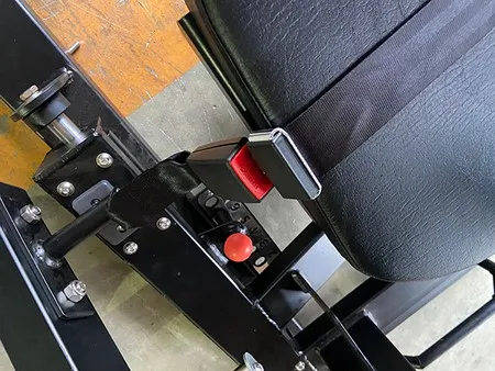 Máquina de empuje de cadera para glúteos