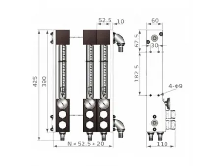 Regulador de flujo de agua