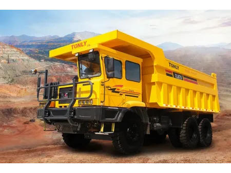 Camión volquete todoterreno diésel de 60 toneladas, con transmisión manual