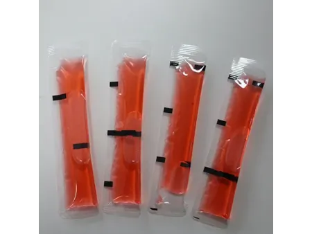 Envasadora de líquido de empaque tipo stick (stick pack) de 3 sellos laterales Envasadora de líquido de empaque tipo stick (stick pack) de 3 sellos laterales