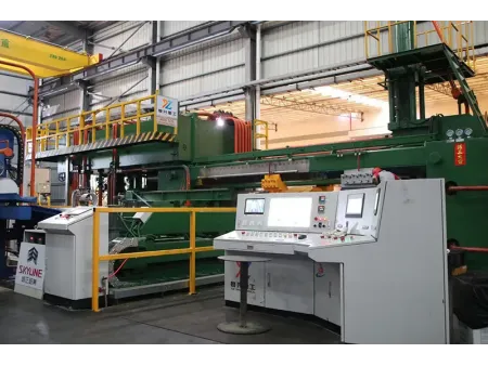 Prensa de extrusión de aluminio de carrera corta (1250-7500T)