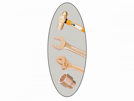 Set de herramientas antichispas de 100 piezas NO.Q-100