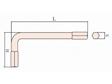 Llave Allen antichispas 166