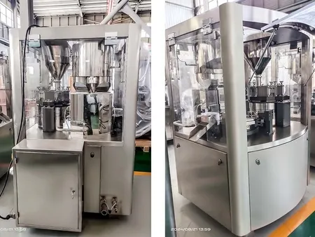 Llenadora de cápsulas automática