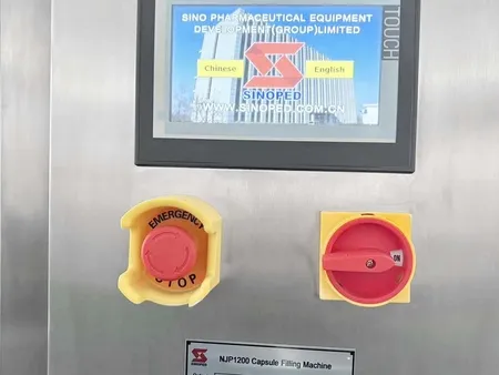 Llenadora de cápsulas automática