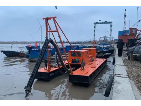 Draga de succión a chorro