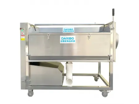 Lavadora de cepillos para vegetales