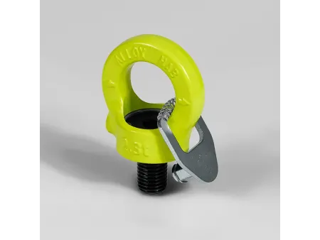 Cáncamo roscable (tipo arandela) con placa autoblocante