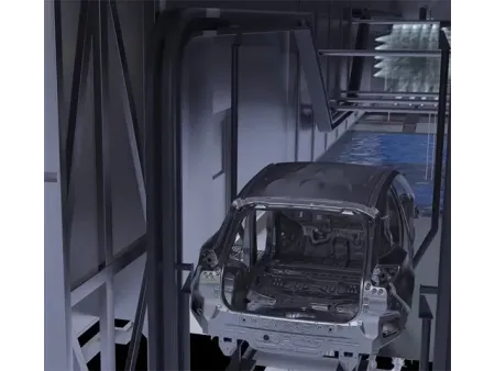 Sistema de pretratamiento y electrorecubrimiento