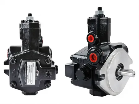 Bomba de paletas de desplazamiento variable