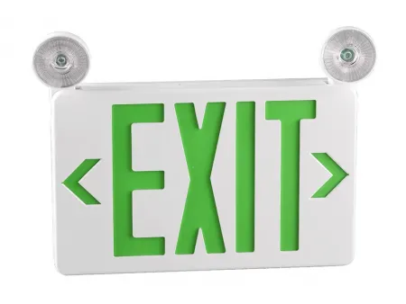 Señal de salida LED ultradelgada combinada con luz de emergencia, JLECB2GW/JLECB2RW