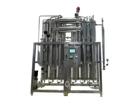 Destilador de agua multiefecto