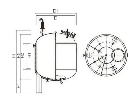 Tanque de almacenamiento de agua para inyección (tanque WFI)