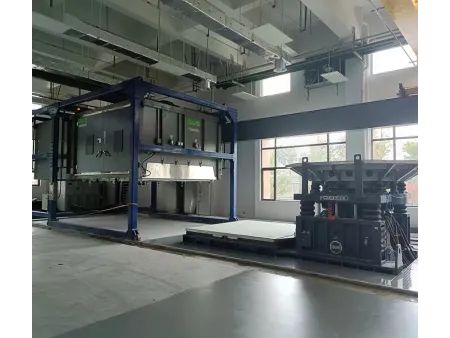 Temperatura/humedad y vibración  Cámara ambiental integral de pruebas