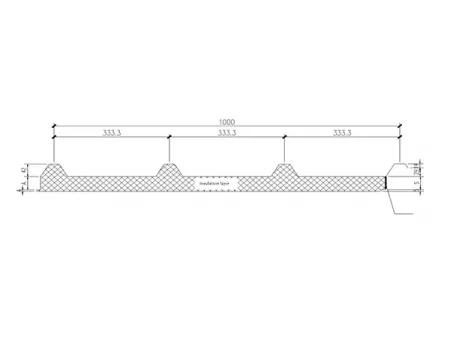 Paneles sándwich para techo