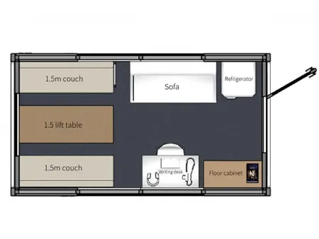 Cabañas prefabricadas para campamentos