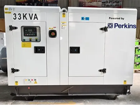 Grupos electrógenos diésel de 33-275 kVA con motor Perkins fabricado en el Reino Unido