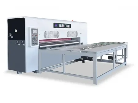 Troqueladora de cartón corrugado con alimentador de cadena, CZYL-RDC