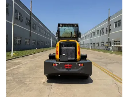 Cargadora telescópica sobre ruedas