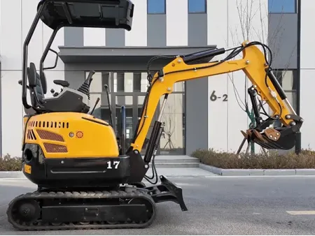 Miniexcavadora diésel sobre orugas KV12/12 Plus