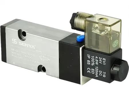 Serie M4  Válvula solenoide de aluminio de 5/2 vías