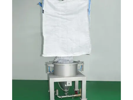 Estación de descarga de bolsas grandes (big bags)