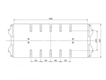 Prensa de estampado de marcos conductores