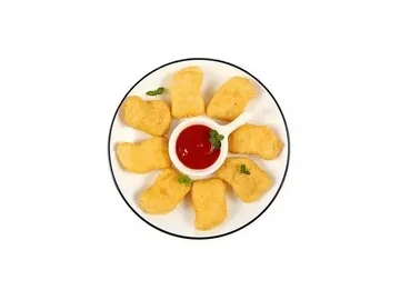 Línea automática de formado, rebozado y empanado de carne