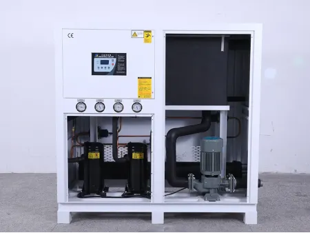 Chiller enfriado por agua tipo scroll