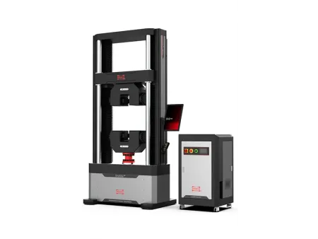 Máquina de ensayo universal electromecánico de doble columna de suelo