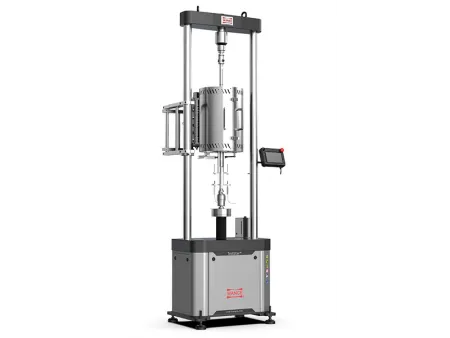 Máquina electromecánica de ensayo de fluencia y rotura por tensión