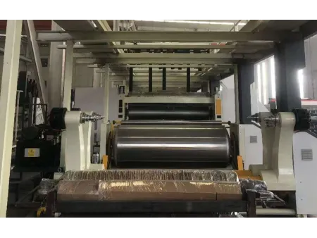 Puente aéreo para corrugadora