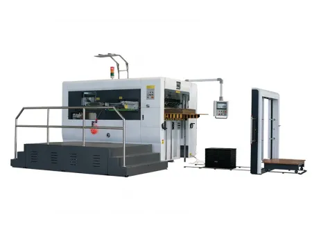 Troqueladora plana semiautomática