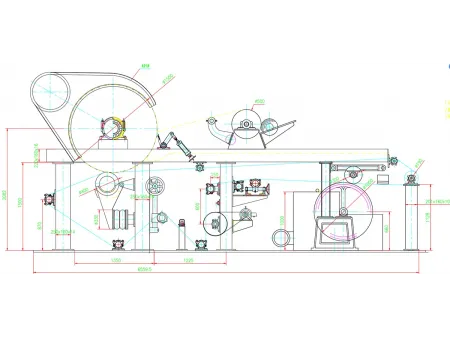 Máquina para fabricar papel kraft