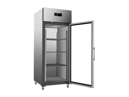 Vitrina refrigerada con puerta de vidrio