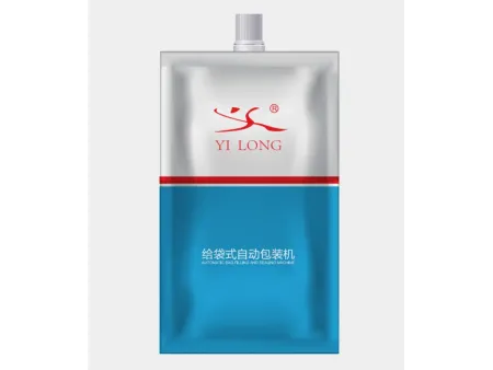 Máquina rotativa automática de llenado y tapado de bolsas con boquilla, YL-(6-8)XZ