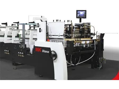 Plegadora encoladora (300m/min)