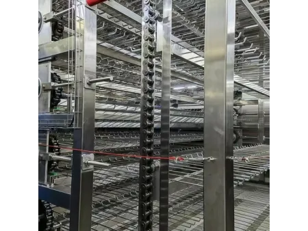 Sistema de fermentación de bandejas basculantes