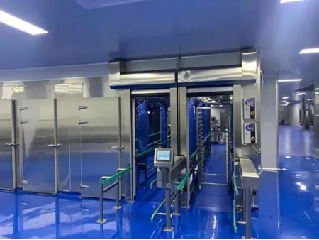 Sistema de carro bandejero para fermentación automático