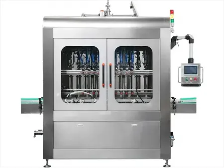 Llenadora de pistón automática