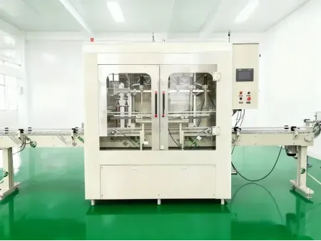 Llenadora con bomba automática