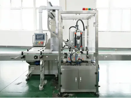 Taponadora automática de un cabezal